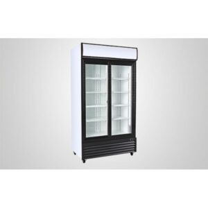 Kool UF-800ALS Double Sliding Door Upright Chiller - Image 1